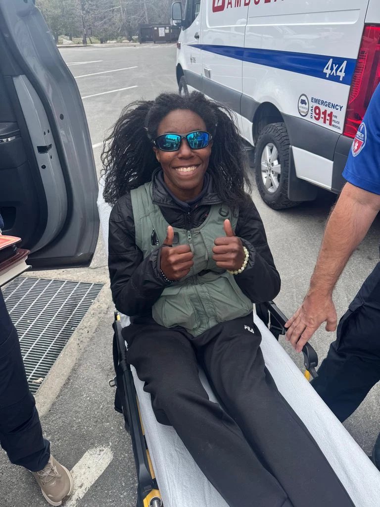 27-year-old Georgia woman Tiffany Slaton found alive after surviving 3 weeks alone and injured in the California mountains with no gear, no food, battling 13 snowstorms and climbing 11K feet 🙏