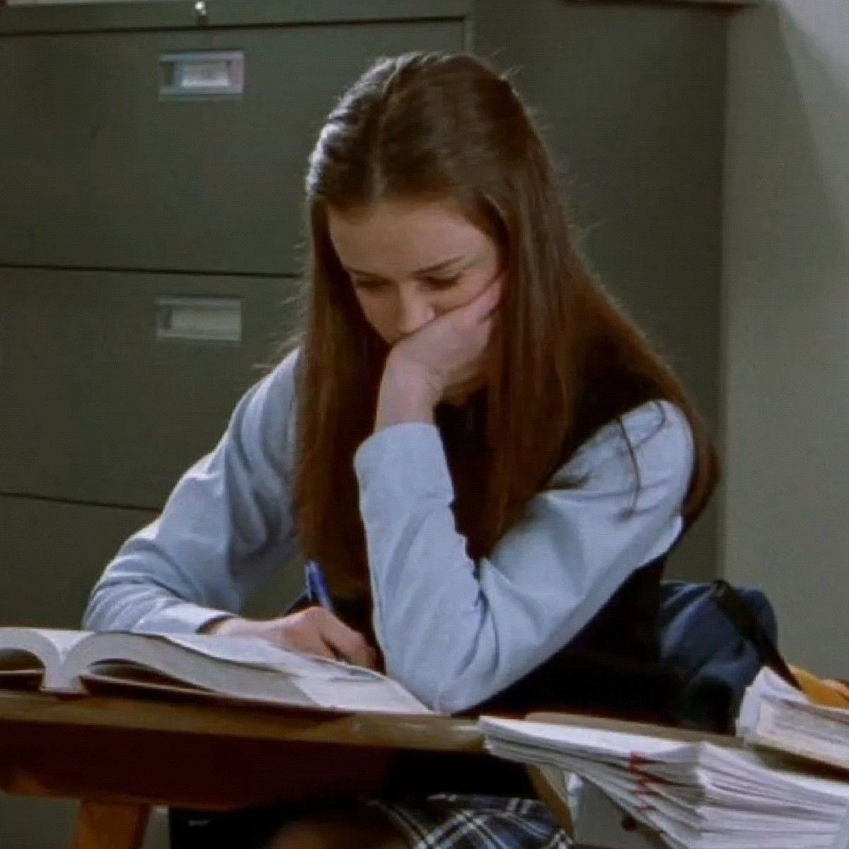 mentalizandome de que si no estudio, voy a ser una fracasada sin futuro