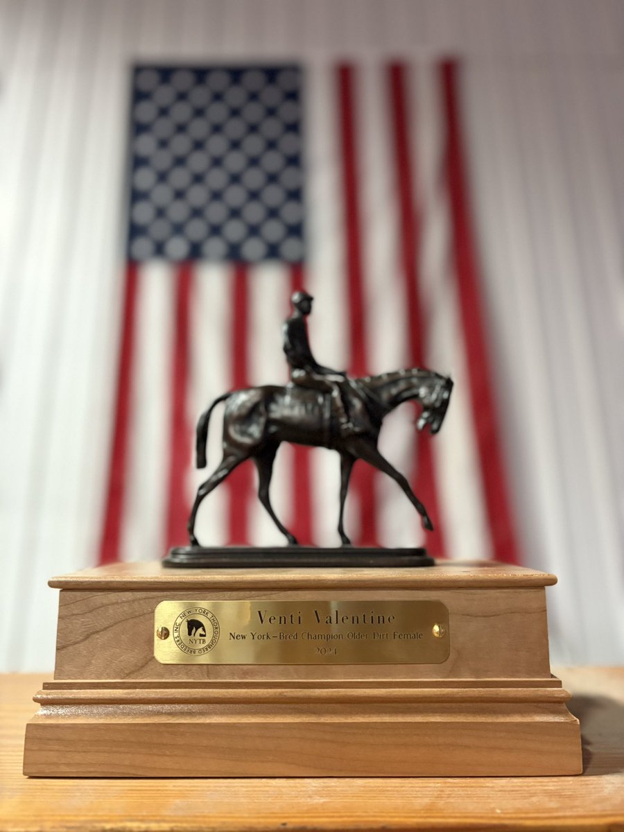 Venti Valentine - New York Bred Champion Older Dirt Female 2024 🎉
<a href="/nytbreeders/">NYTB</a> <a href="/GoFinalFurlong/">Final Furlong Racing Stable</a>