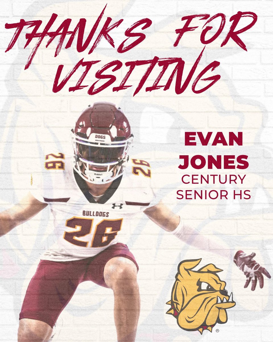 Evan Jones (@evanjonesy_76) on Twitter photo Had a great time learning more about <a href="/UMD_Football/">UMD Football</a> today. Huge thanks to <a href="/CoachDavis_UMD/">Austan Davis</a> and <a href="/CoachWiese/">Curt Wiese</a> for having me out!! Had a great time learning more about <a href="/UMD_Football/">UMD Football</a> today. Huge thanks to <a href="/CoachDavis_UMD/">Austan Davis</a> and <a href="/CoachWiese/">Curt Wiese</a> for having me out!!