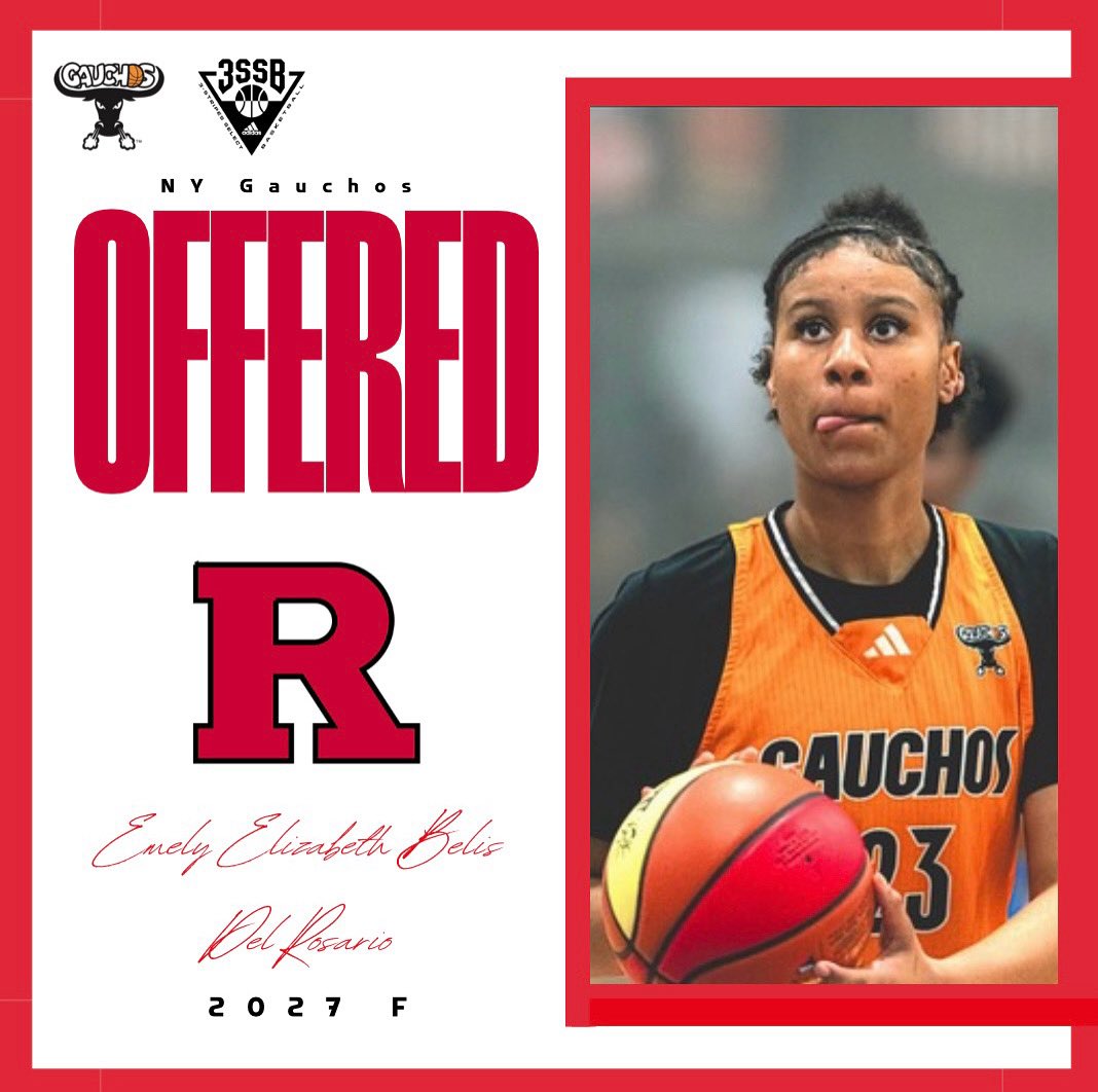 New York Gauchos (@nygauchos) on Twitter photo Congratulations Emely‼️‼️
<a href="/RutgersWBB/">Rutgers W.Basketball</a> ⚪️🔴 | <a href="/3SSBGCircuit/">3Stripes Select Basketball Girls Circuit</a> ///
<a href="/LadyChozNYC/">Lady Choz</a> <a href="/Will_Ramp/">William Rampersant</a> <a href="/NYGHoops/">NYGHoops</a> <a href="/Scanlangbb/">Scanlan Girls Basketball</a> <a href="/CoachDevHill1/">CoachDevHill</a> Congratulations Emely‼️‼️
<a href="/RutgersWBB/">Rutgers W.Basketball</a> ⚪️🔴 | <a href="/3SSBGCircuit/">3Stripes Select Basketball Girls Circuit</a> ///
<a href="/LadyChozNYC/">Lady Choz</a> <a href="/Will_Ramp/">William Rampersant</a> <a href="/NYGHoops/">NYGHoops</a> <a href="/Scanlangbb/">Scanlan Girls Basketball</a> <a href="/CoachDevHill1/">CoachDevHill</a>