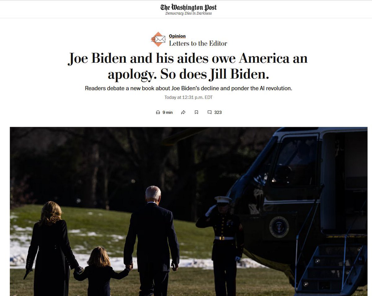 Imagine your wife and child die in a horrid accident: your sons are then in the hospital for months after witnessing the accident. As an adult, one dies from brain cancer in your arms. You then save Democracy from fascism. You develop cancer at 80.  This is the headline.