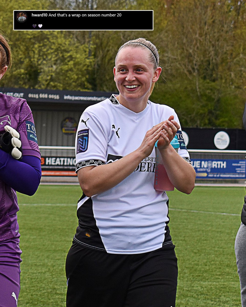 Season number 20 in the game completed for this club legend. ✅

🫡 <a href="/HannahWard10/">Hannah Ward</a>