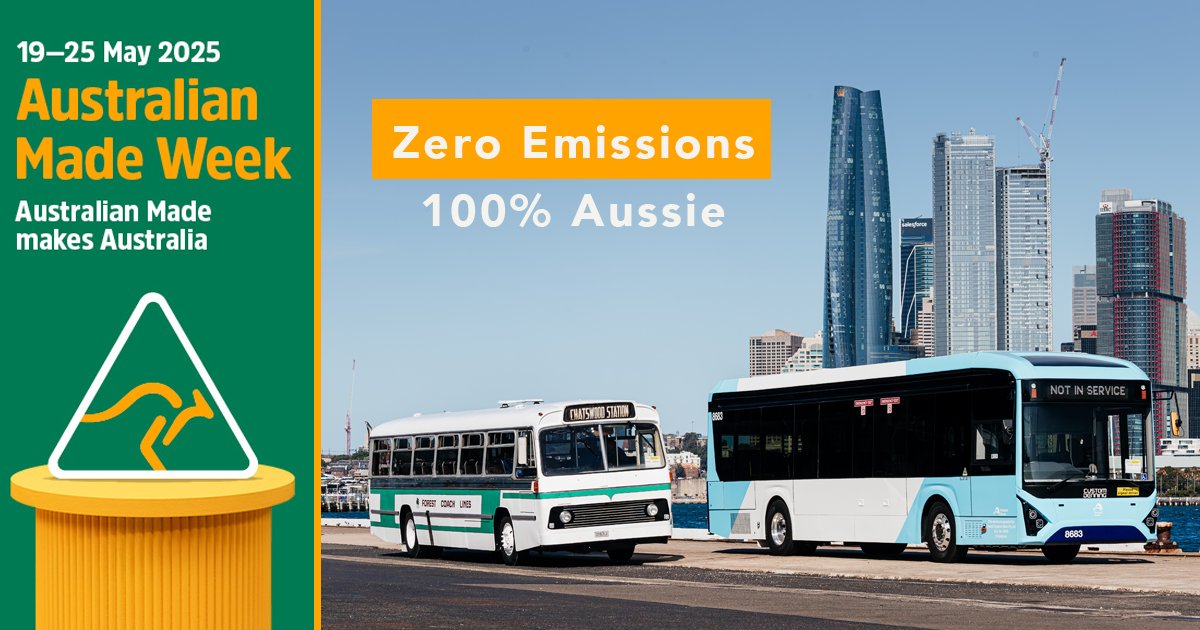 Day 5: Zero Emissions, 100% Aussie

Environmental impact meets national pride. 
Post Caption: 

🌿 Drive Clean, Buy Local 🌿 
 
#Australianmade #Australianmadeweek #australianmadecampaign #customdenning #zeroemissions #locallyengineereed #localjobs #manufacturing #electricbus