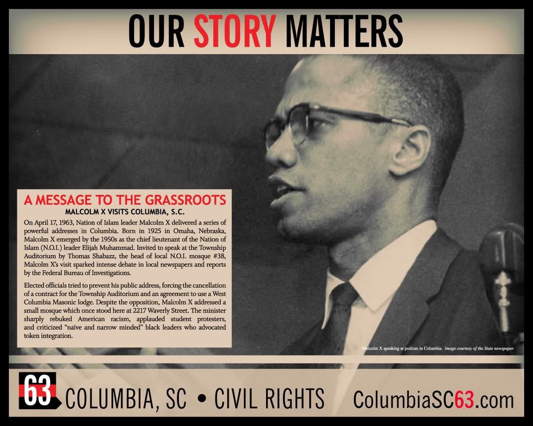Commemorating the 100th Birthday of Malcolm X 
#OurStoryMatters #CivilRightsHistory