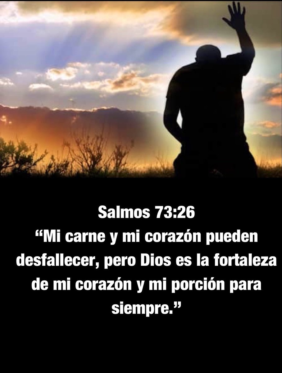 Carmenlop20's tweet photo. Isa 40:29-31
Él da esfuerzo al cansado
y multiplica las fuerzas del débil.
Los muchachos se fatigan y se cansan, los jóvenes flaquean y caen; pero los que esperan en el Señor, renovarán sus fuerzas; volarán como las águilas: correrán y no se cansarán, caminarán y no se fatigarán. https://t.co/huhaEyfPxM