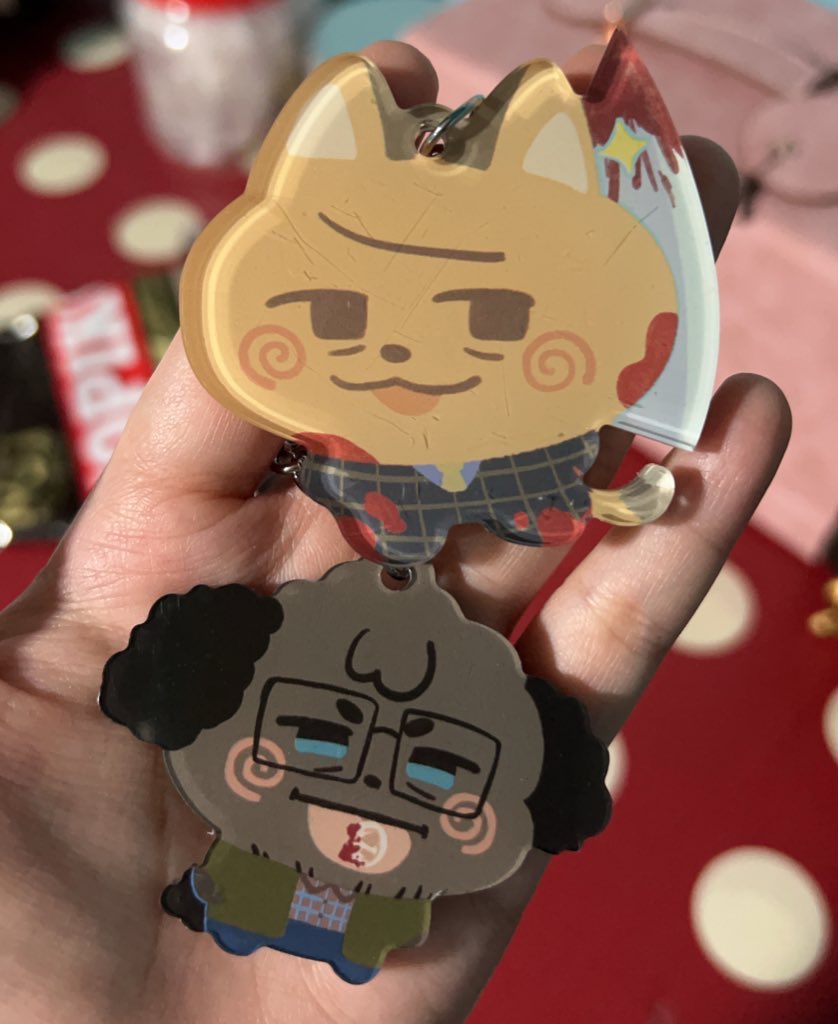 also a couple of charms i made last year!! i still rly like the sweaty will one haha
#hannibal