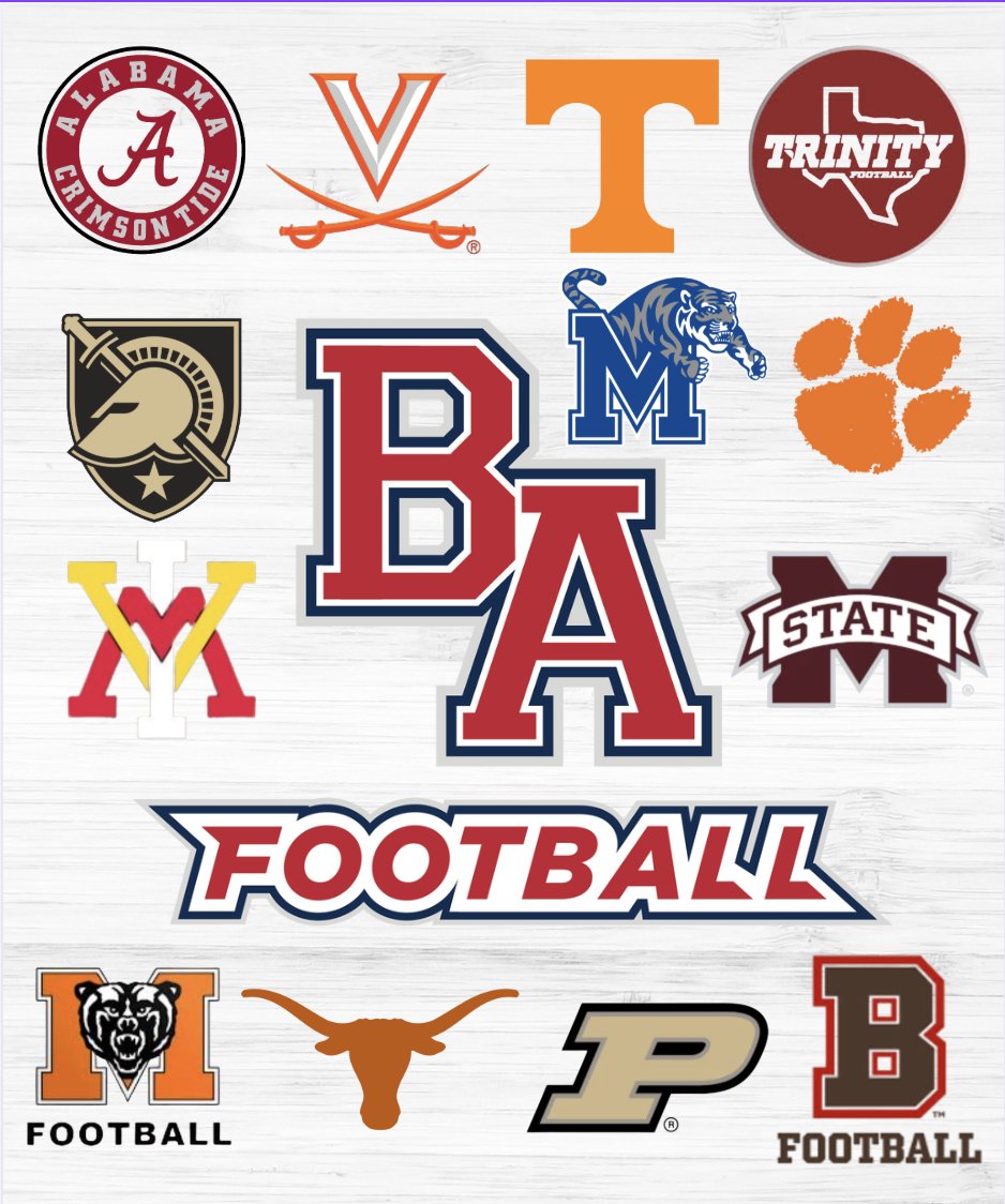 A Huge Thank You to all the coaches that visited BA this week!  
#Hungry #DoMore
