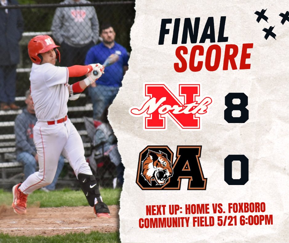 Paradis and Crovo and Torres Oh My! Big win over OA!
Paradis: Complete game shut out! 4H 4K 2BB; 1-2 2BB 3R
Crovo: 3-4 2RBI 2R
Torres: 4-4 2 2B 4RBI