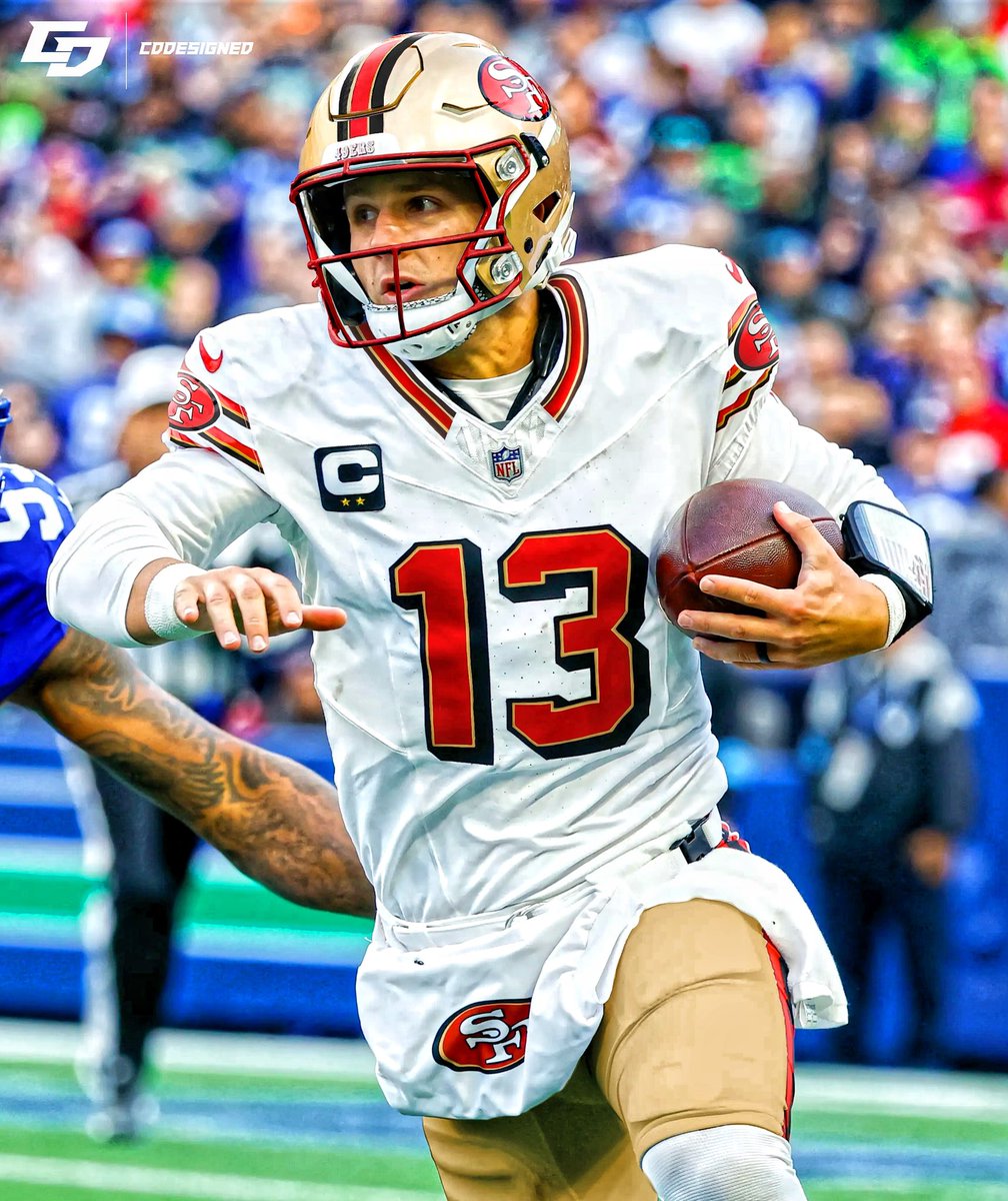 SportzSwaps's tweet photo. Should the Niners introduce a modernized version of their old uniforms? @49ers #niners #BrockPurdy @BDPeacock @CoachCrocky https://t.co/dkw4StM4CR