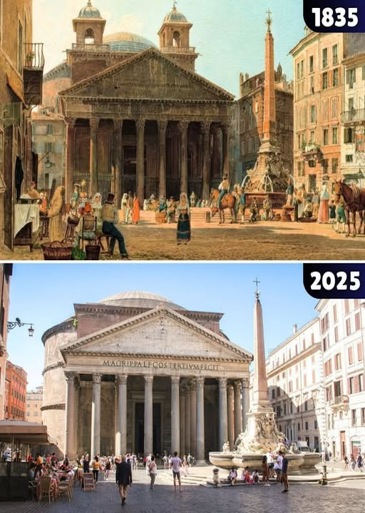 Step into history, where Rome’s iconic landmarks stand as marvels just as they did centuries ago! 🏛️

From the awe-inspiring Pantheon to the grandeur of the Colosseum, let the Eternal City’s timeless beauty captivate you today!