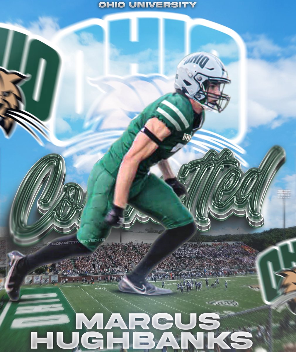 MARCUS HUGHBANKS (@hughbanksmarcus) on Twitter photo Happy to take my talents to Ohio university to continue my athletic and academic career, all glory to god.🙌
<a href="/OhioFootball/">Ohio Football</a> <a href="/OUCats1/">OU-OH Yeah!</a> <a href="/CoachDreAllen26/">Andre Allen</a> <a href="/BataviaSports/">Batavia Bulldog Athletics</a> <a href="/batavia_hs/">Batavia High School</a> <a href="/LoganM_CFB/">Logan Meyer</a> <a href="/coachsmitttty/">Brian Smith</a> <a href="/OhioFBRecruit/">Ohio Football Recruiting</a> <a href="/ohiou/">Ohio University</a> <a href="/SWOSportsDaily/">Southwest Ohio Sports Daily</a> <a href="/OhioPrepsRivals/">Ohio Preps</a> <a href="/FbStacy/">CoachStacyFB</a> <a href="/CoachIzzy1/">Scott Isphording</a> Happy to take my talents to Ohio university to continue my athletic and academic career, all glory to god.🙌
<a href="/OhioFootball/">Ohio Football</a> <a href="/OUCats1/">OU-OH Yeah!</a> <a href="/CoachDreAllen26/">Andre Allen</a> <a href="/BataviaSports/">Batavia Bulldog Athletics</a> <a href="/batavia_hs/">Batavia High School</a> <a href="/LoganM_CFB/">Logan Meyer</a> <a href="/coachsmitttty/">Brian Smith</a> <a href="/OhioFBRecruit/">Ohio Football Recruiting</a> <a href="/ohiou/">Ohio University</a> <a href="/SWOSportsDaily/">Southwest Ohio Sports Daily</a> <a href="/OhioPrepsRivals/">Ohio Preps</a> <a href="/FbStacy/">CoachStacyFB</a> <a href="/CoachIzzy1/">Scott Isphording</a>