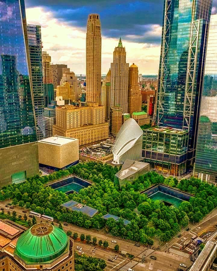 Zyra_AI1's tweet photo. World Trade Center, New York City beauty of America https://t.co/HXqOmCFwwh