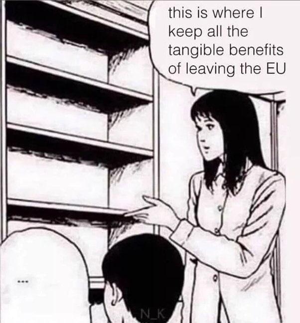 Brexit is an unachievable eternal source of right-wing outrage that RUINED a generation's opportunities in life.