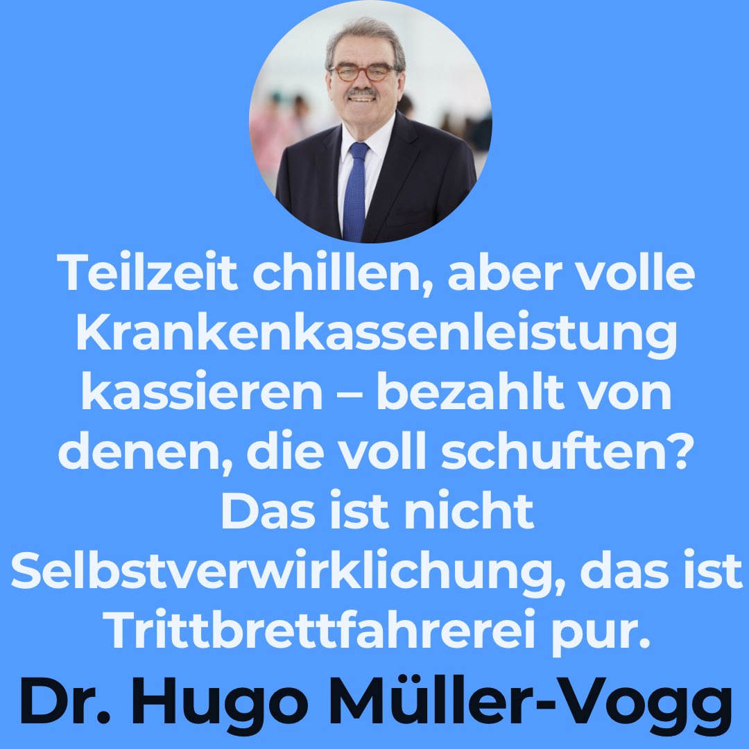 Dr. Hugo Müller-Vogg tweet media