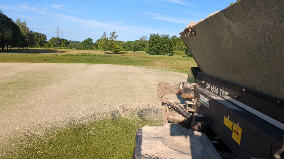 Nice dressing going out this morning 
<a href="/WickhamParkGC/">Wickham Park G.C.</a>