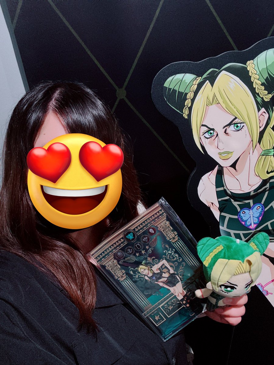 Maria03023232's tweet photo. JOJOWORLD3やっといけました😭
テーブルマナールーレット1発でゲット！！
仕事頑張ったからご褒美なのかな…
推し活最高…👍🏻

#ジョジョの奇妙な冒険 
#推し活 
#JOJOWORLD 
#JOJOWORLD3 
#空条徐倫 https://t.co/j1U2kZ3fYc