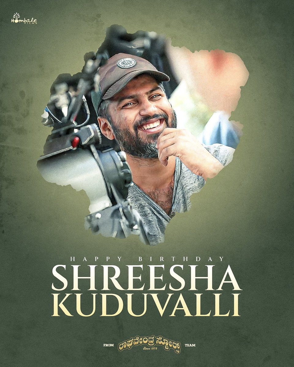 Birthday wishes to the visionary creative eye, the talented <a href="/DopShreesha/">ShreeshaDOP</a>.
Wishing you a year ahead as cinematic as your work 🎥

- Team #RaghavendraStores