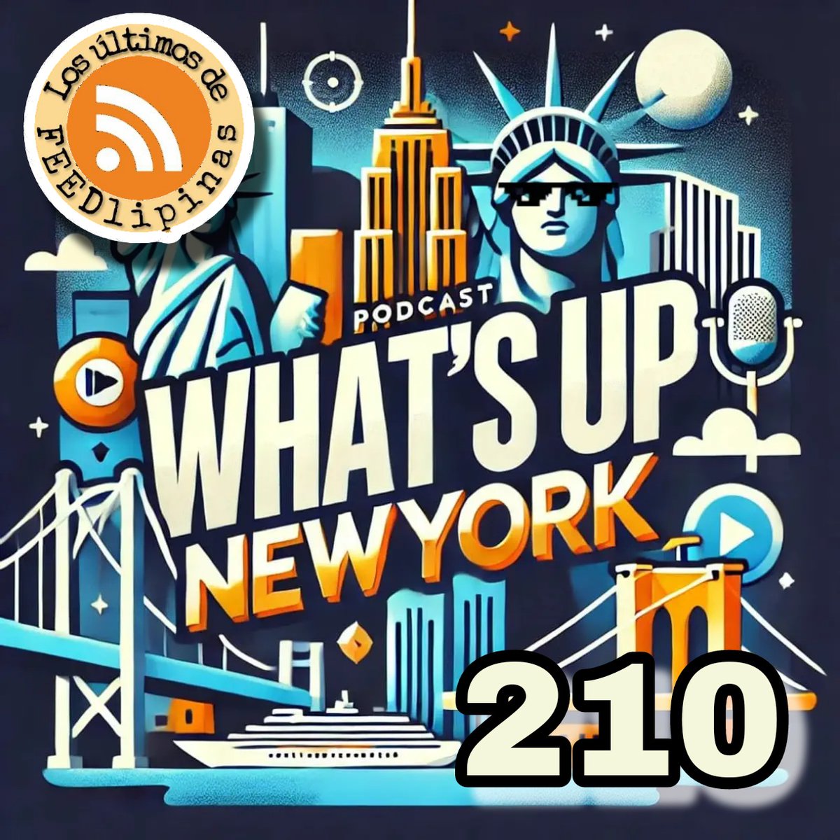 Los últimos de FEEDlipinas (@ultimosfeed) on Twitter photo 210 What's Up New York
<a href="/whatsupnypod/">What's Up New York Podcast</a>
Feed: spreaker.com/show/6302668/e…
IG: instagram.com/whatsupnewyork…
Recomendación muy chula, una mirada auténtica y fresca sobre la vida y la actualidad de New York. Deco y Nuria, residentes desde hace años en la gran manzana, graban mensualmente 1/3 210 What's Up New York
<a href="/whatsupnypod/">What's Up New York Podcast</a>
Feed: spreaker.com/show/6302668/e…
IG: instagram.com/whatsupnewyork…
Recomendación muy chula, una mirada auténtica y fresca sobre la vida y la actualidad de New York. Deco y Nuria, residentes desde hace años en la gran manzana, graban mensualmente 1/3