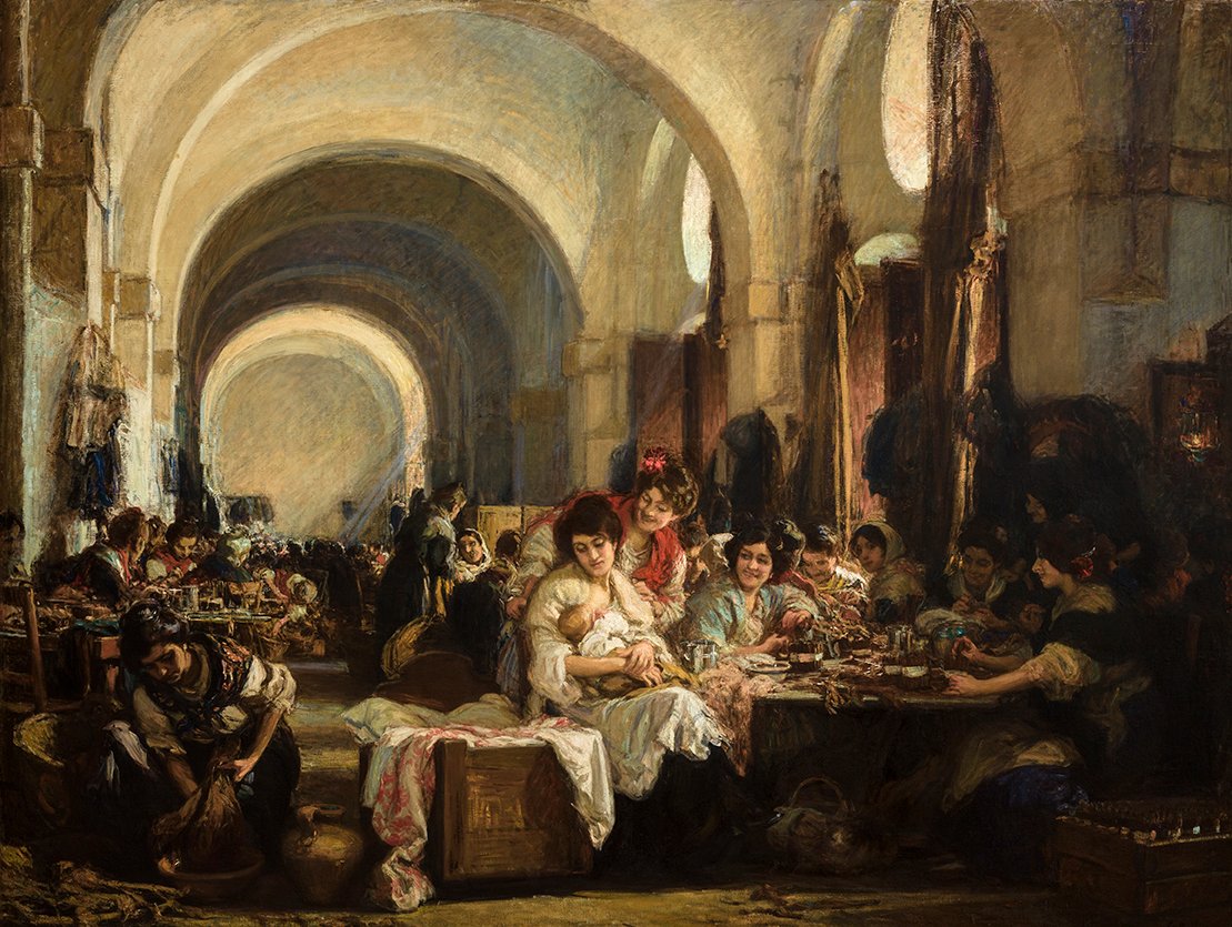 Museo de Bellas Artes de Sevilla (@museobase) on Twitter photo ⬜ Charlas con música
¿Quieres contemplar Las cigarreras con música?
Piano, cantante y charla delante de Las cigarreras, de Gonzalo Bilbao.
27, 28 y 29 de mayo a las 18 y 19:30 h.
Entrada libre hasta completar aforo.
👉 Es una colaboración con el Teatro <a href="/Maestranza/">Maestranza</a>. ⬜ Charlas con música
¿Quieres contemplar Las cigarreras con música?
Piano, cantante y charla delante de Las cigarreras, de Gonzalo Bilbao.
27, 28 y 29 de mayo a las 18 y 19:30 h.
Entrada libre hasta completar aforo.
👉 Es una colaboración con el Teatro <a href="/Maestranza/">Maestranza</a>.