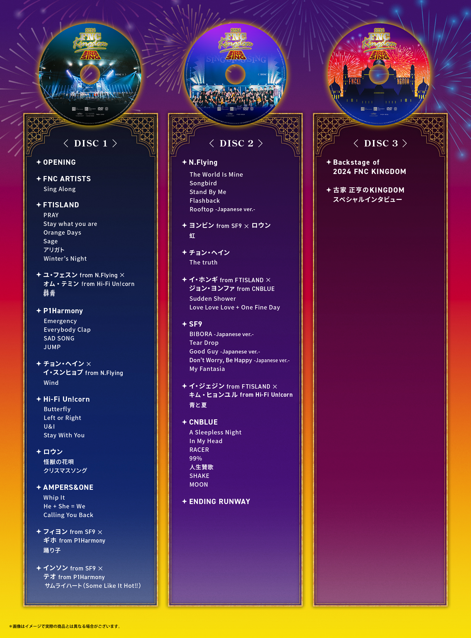 CNBLUE FNC KINGDOM COMPLETE BOX」予約延長決定＆オリジナル