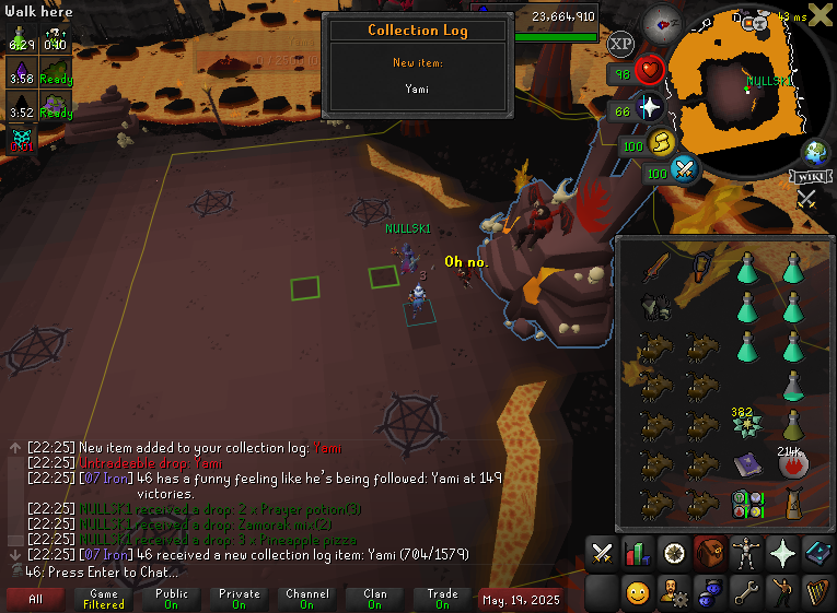Milo_OSRS's tweet photo. Cute lil feller https://t.co/p25dEfTzPR