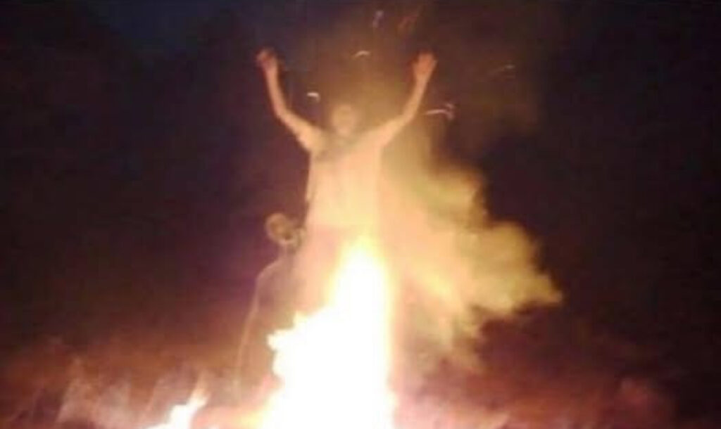 Haunting Snapshot: The Ghostly Figure That Chilled a Night by the Fire SoulAsk | Unlock your Mind and Soul | Believe Beyond the Visible - soulask.com/haunting-snaps…