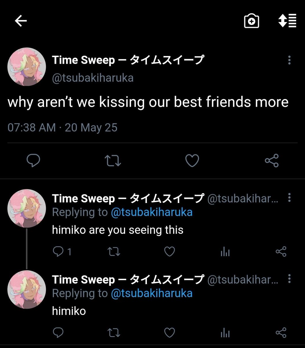 scylladelphia's tweet photo. #timedrop #tsubahimi 🙂↕️ https://t.co/ndCqgMq4Sc