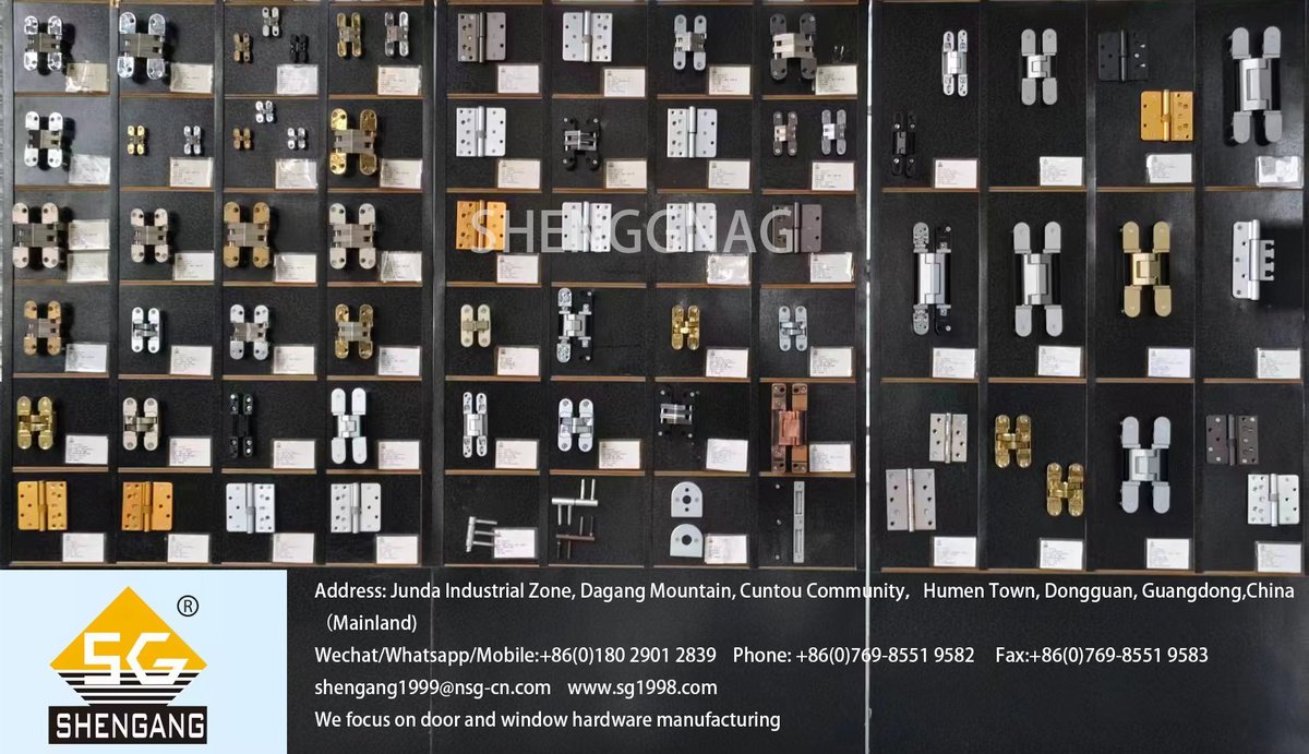 SGCanna1999's tweet image. Shengang-SG door hardware factory
Factory buildings, equipment show
#concealedhinge
#3Dadjustablehinge
#2Dadjustablehinge
#hiddenhinge
#invisiblehinge
#hingeforinteriordoor
#dongguangfactory
#madeinchina