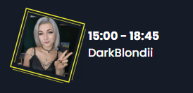☀️zum Mittag geht´s weiter mit: DarkBLondii ! Was hast sie wohl geplant für den guten Zweck? 🐶
: Twitch.tv/LiveForLifeTV