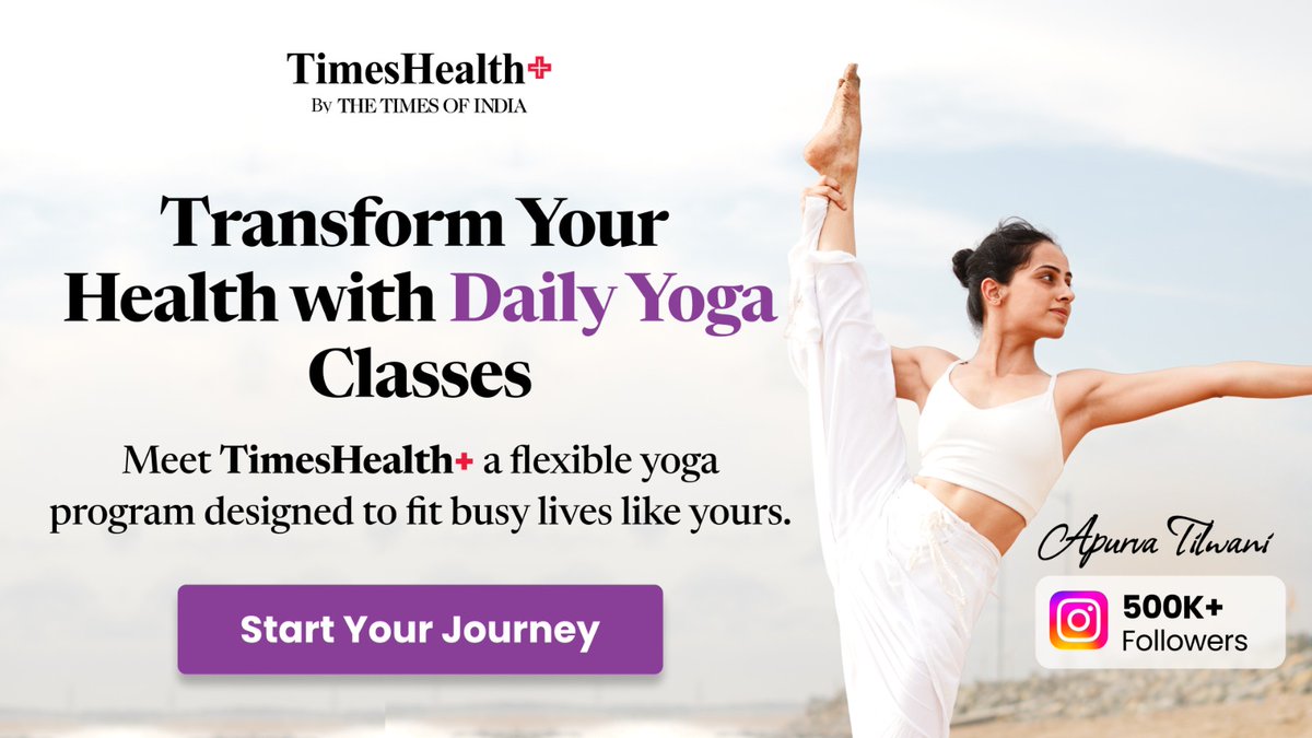 timesofindia's tweet photo. From better posture to better peace of mind—Times Health+ Yoga is your answer to a healthier lifestyle.

Accessible, guided sessions tailored for all levels. 🧘

Join now to begin your transformation: https://t.co/snvD1DVBrc 

#YogaWithTOI #MindfulLiving #StrongerWithTOI https://t.co/mm8monidv7