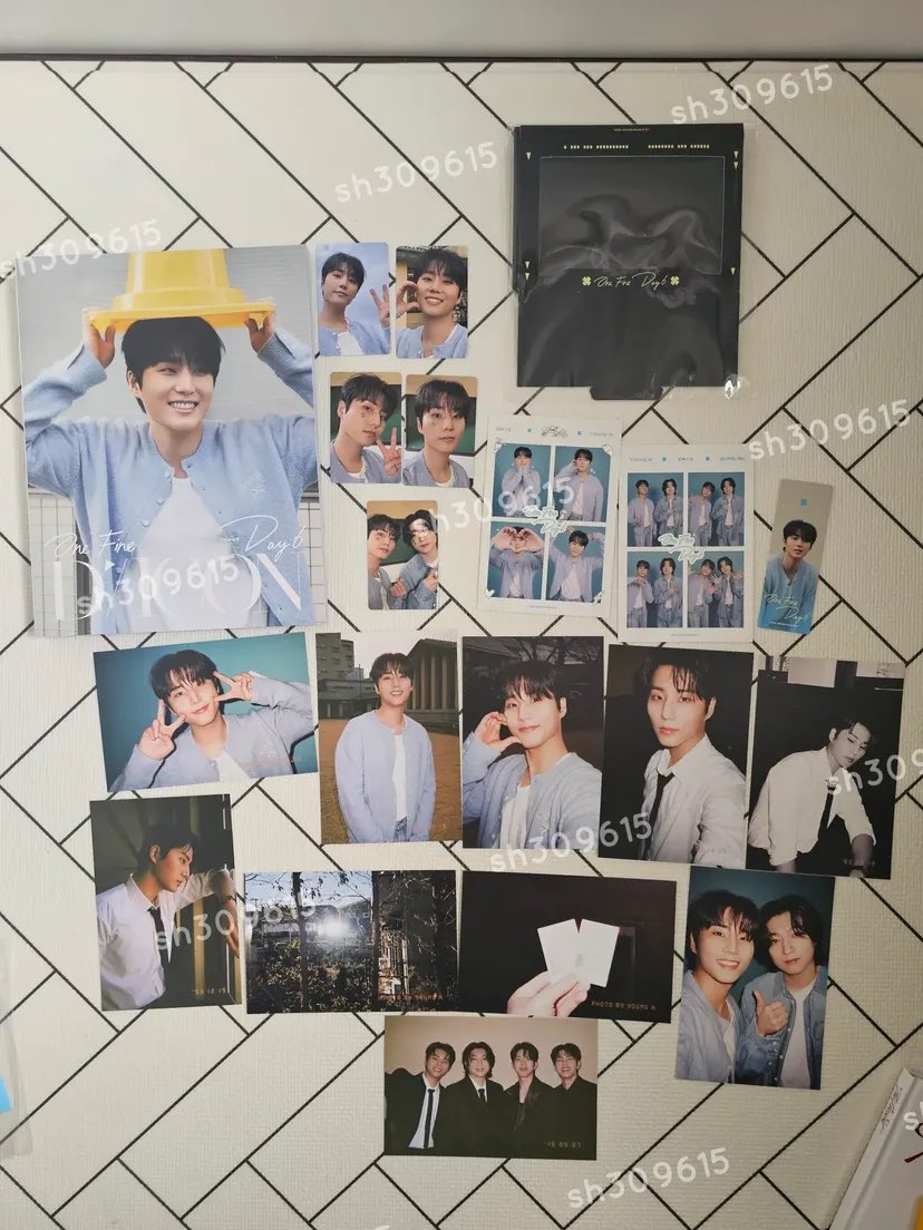 mrsjungchanwoo's tweet photo. DICON DAY6 #ONEFINEDAY6 (A-type)
YoungK cover๐ฆ
- photocard + case
- film postcard + double-sided stand
- 4cut printout paper
DICON DAY6 #PERFECTDAY6 (B-type)
YoungK cover๐ฆ
- photocard + case
- polaroid photography set
- noctilucence acrylic keyring
and benefit bookmark https://t.co/BHVn058zMf