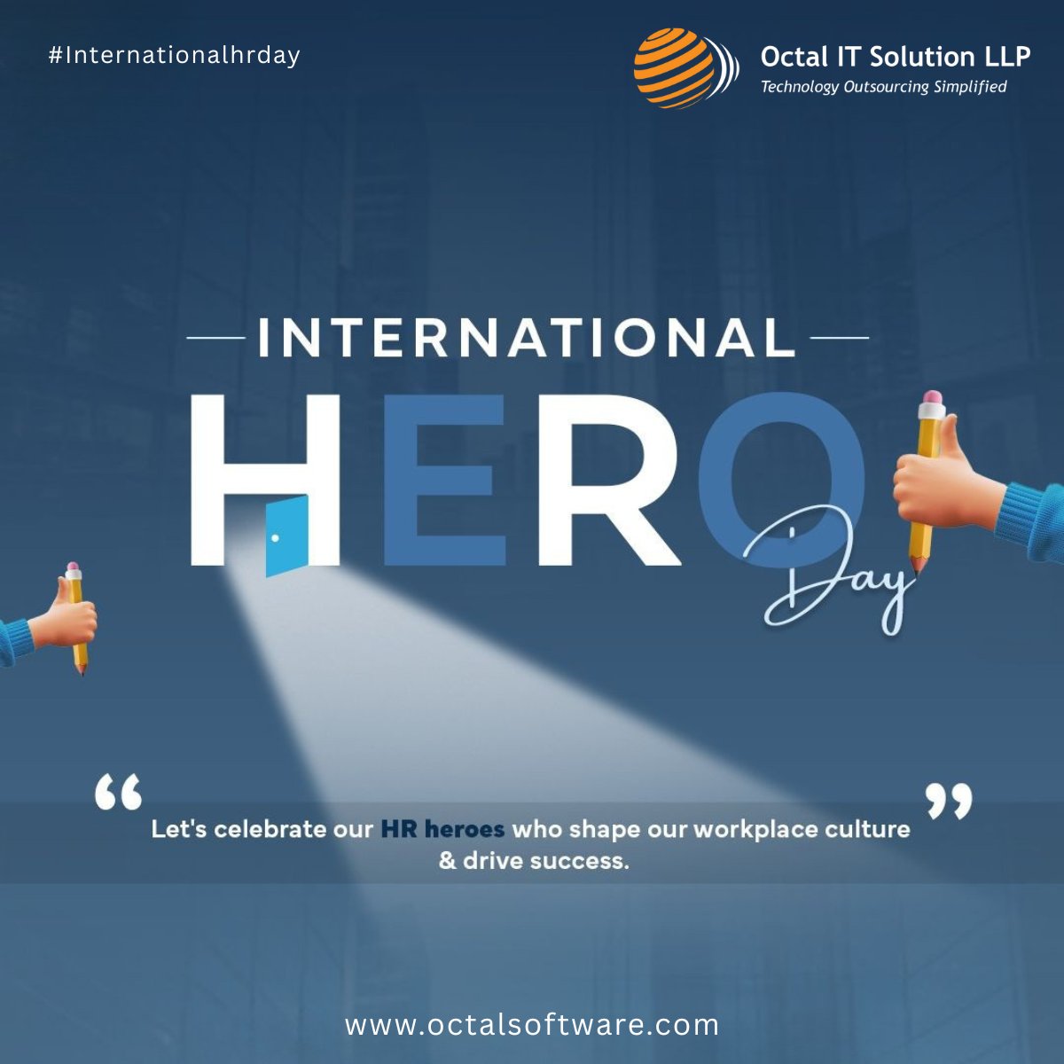 octalitsolution's tweet image. 🌟 Happy International HR Day! 🌟
Today, we celebrate the true workplace heroes — our HR professionals! 🙌
From nurturing company culture to driving success, your dedication makes all the difference.
#InternationalHRDay #HRHeroes #WorkplaceChampions #OctalITSolution #ThankYouHR