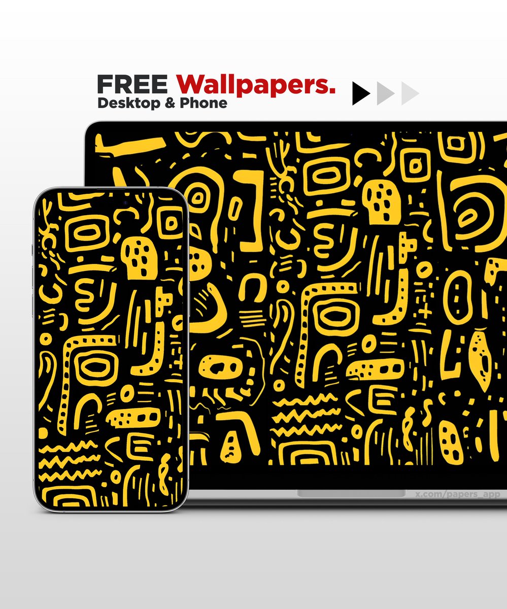 Papers_app's tweet image. Doodle Wallpaper 💛
Mobile - Desktop Combo #4