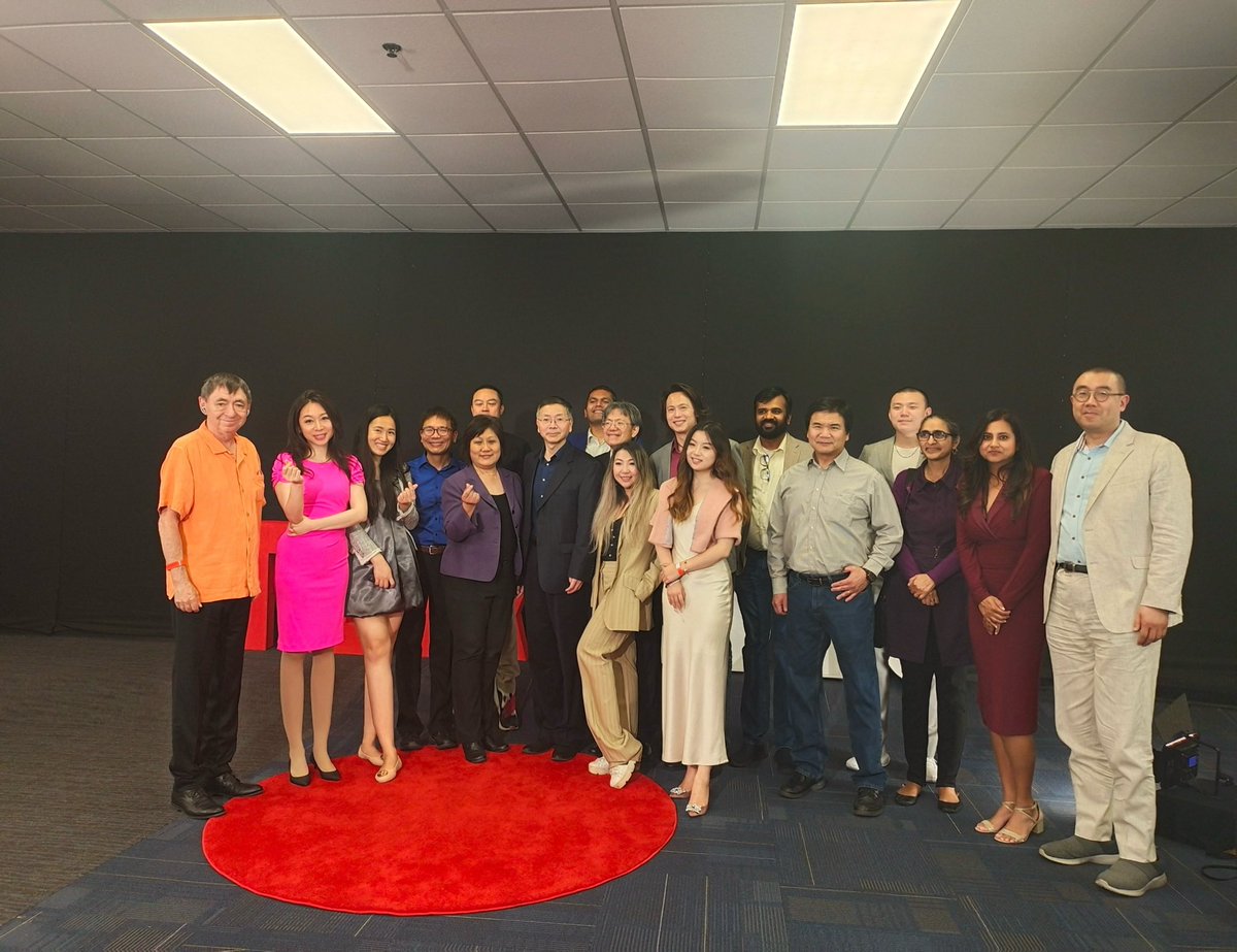 vivilinsv's tweet photo. I’m grateful for the chance to share my TEDx talk “Tech with Soul: Humanity’s Compass in an AI World” — and incredibly moved by the audience members who came up to tell me how timely and resonant “The Soul Compass” felt. We do need tech that feels human. Tech that uplifts our deeper needs—not exploits our vulnerabilities.

This is just the beginning. We’ll continue developing the Soul Compass framework to spark real change—through design, dialogue, and action.

It was also such a gift to learn from my fellow speakers:
•Mantin Lu  shared his heartfelt journey as a father of an autistic child—from heartbreak to hope;
•Rohan Marfatia  talked about running for Mayor of Fremont, and the importance of stepping up when it matters;
•Liangfang Chao, Ph.D.  Mayor of Cupertino, reflected on her path as an “accidental mayor” and public servant.

So many touching stories. So many brilliant ideas.

Thank you TEDxCSTU and the amazing organizers Leni Jin and Ping Wu et al for curating such a meaningful day.

Photos from the scene below. Stay tuned for the full video — coming soon.

#TEDx #TechWithSoul #SoulCompass @ai4humanity008 @Vivi_Valley