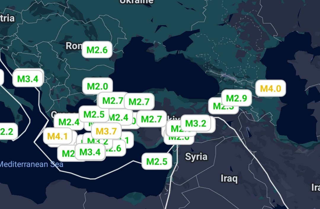 sismoastronomy's tweet photo. Seismic activity will increase further from north to south over the next few days.

#Earthquake #earthquakes #σεισμός #deprem #terremoto #Emsc #lastquake #afad #sismoAstronomy #kandilli #Anss #Usgs #krdae https://t.co/zqf31Kzjp6