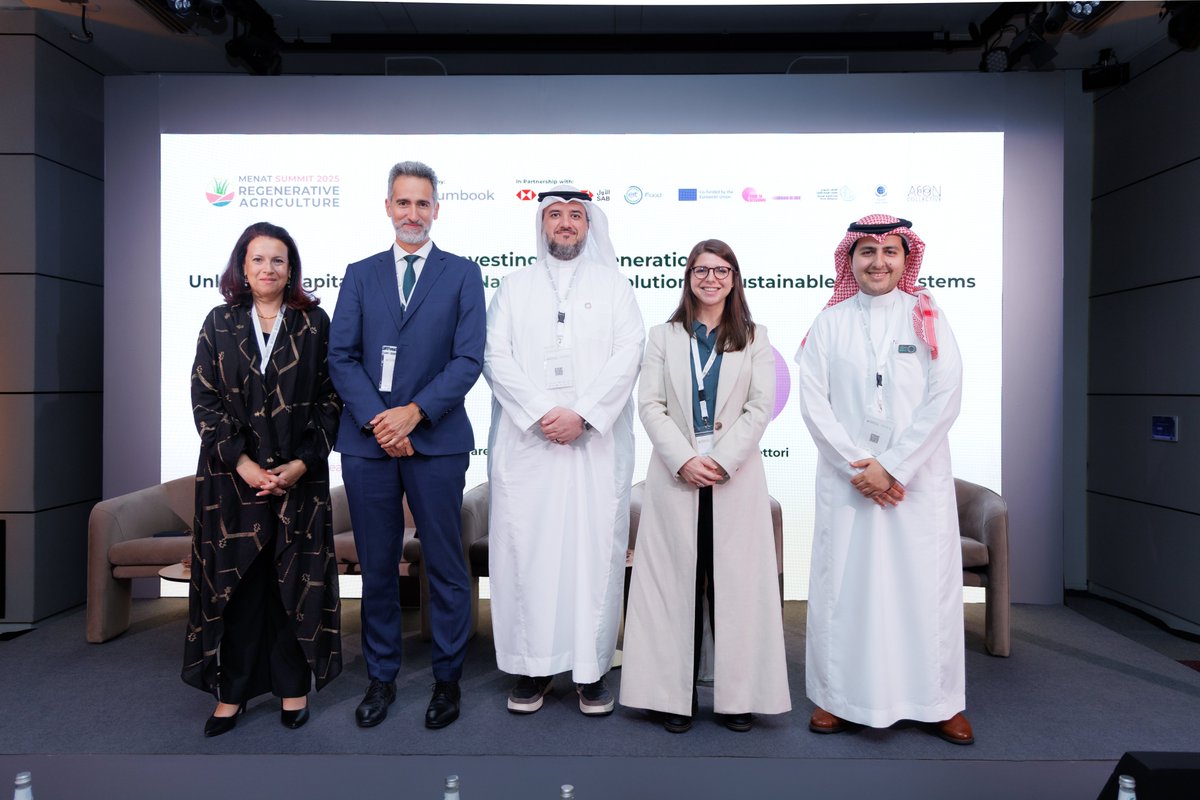 EdamaSolutions's tweet image. 🌱Reflecting on the MENAT Regenerative Agriculture Summit–Proud to share Edama’s journey from a @KAUST spinout to a leader in organic waste recycling. Thanks to all who made this event impactful!
#Edama #Sustainability #MENATSummit #CircularEconomy #Vision2030 #ClimateResilience