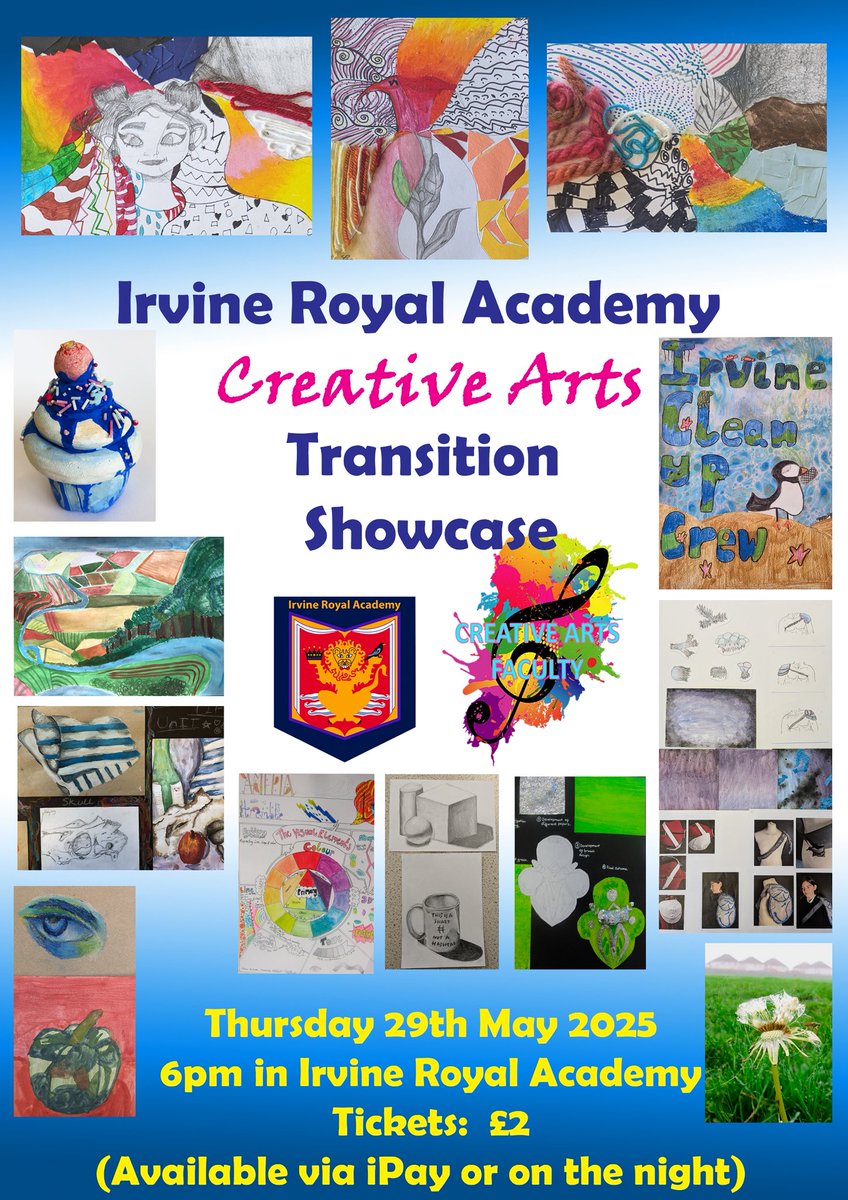Next up . . . 🎶🎨

<a href="/IrvineRoyalAcad/">Irvine Royal Academy</a> 
<a href="/WoodlandsIrvine/">Woodlands Primary and Early Years</a> 
<a href="/LoudounMontPSEY/">Loudoun-Montgomery PS+EYC</a> 
<a href="/AnnickPS/">Annick PS & EYC</a> 
<a href="/CastleparkPS/">Castlepark Primary School</a>