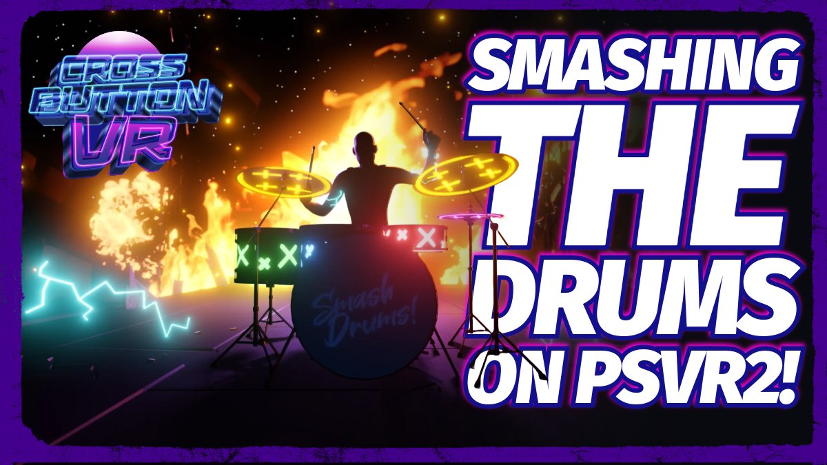 *NEW EPISODE*

Today we go over the recent drumming sensation... SMASH DRUMS! 

We then dive into the news and what we've been playing this week.

Audio: anchor.fm/crossbutton-vr
Video: youtu.be/lvE2loCxHJk