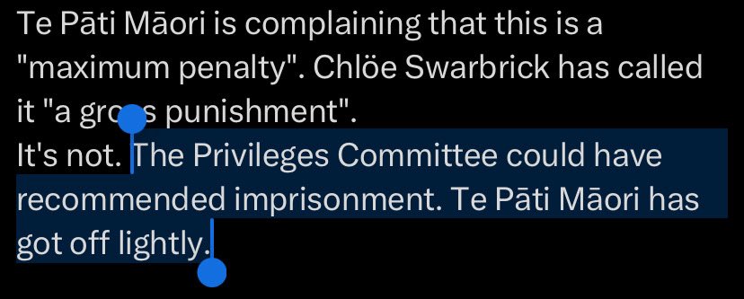 Worth mentioning that David Seymour said the committee “could have recommended imprisonment” five days ago 

 thepost.co.nz/politics/36069…