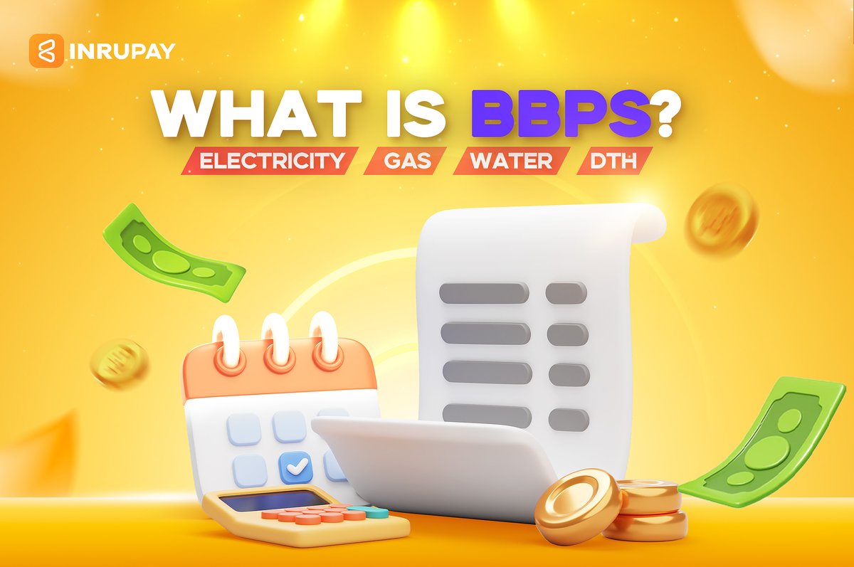 Inrupay's tweet photo. What is BBPS?

🧾 One system for all bills: electricity, gas, water, DTH.

Imagine paying it with crypto.

INRU makes it possible.
#BBPS #StablecoinUtility #InrupayVision https://t.co/UMgBA98eLb