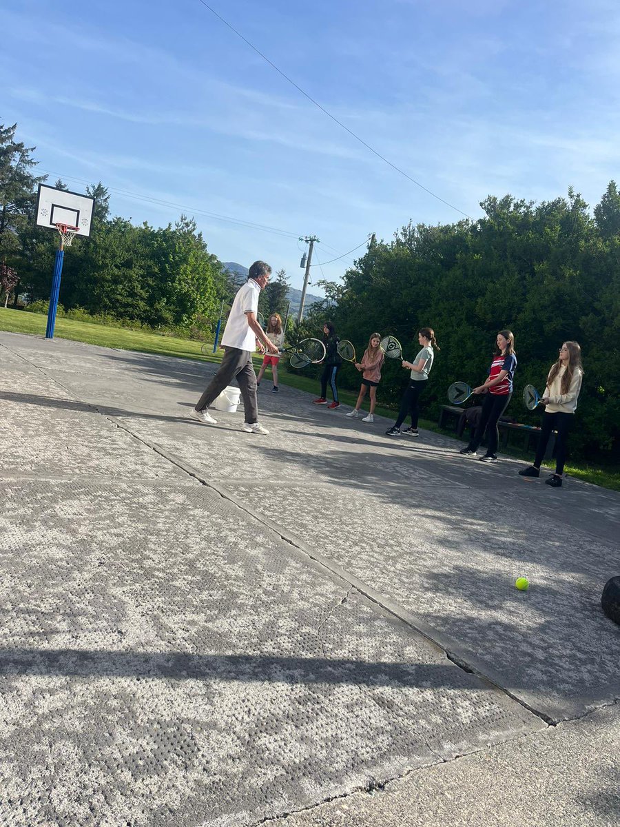 We’ve been loving our tennis lessons #BereIsland