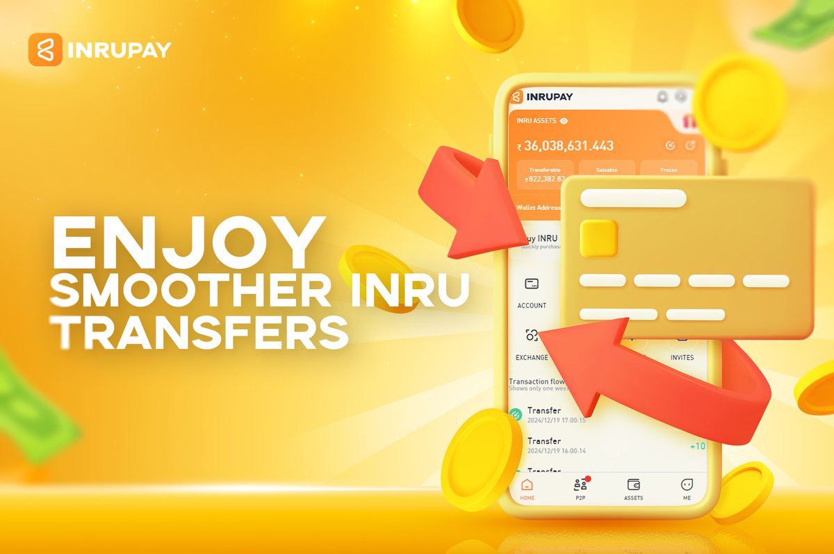Inrupay's tweet photo. Now live: opBNB support

⚡ Lower gas
⚡ Faster speed
⚡ Better UX

Top up USDT on opBNB and enjoy smoother INRU transfers.
#opBNB #InrupayUpdate #BlockchainInfra https://t.co/R5QLBF4Nfq