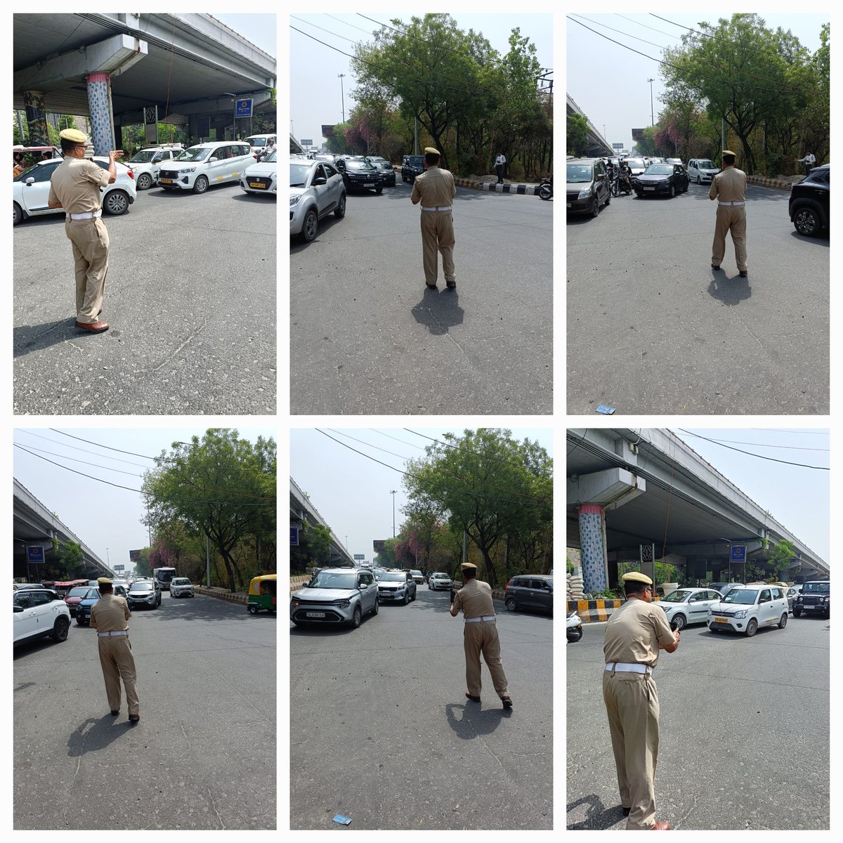 Noida Traffic Police tweet media