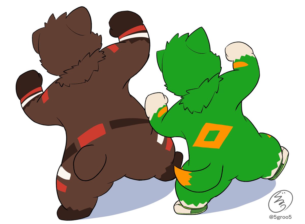 このポーズかわいい