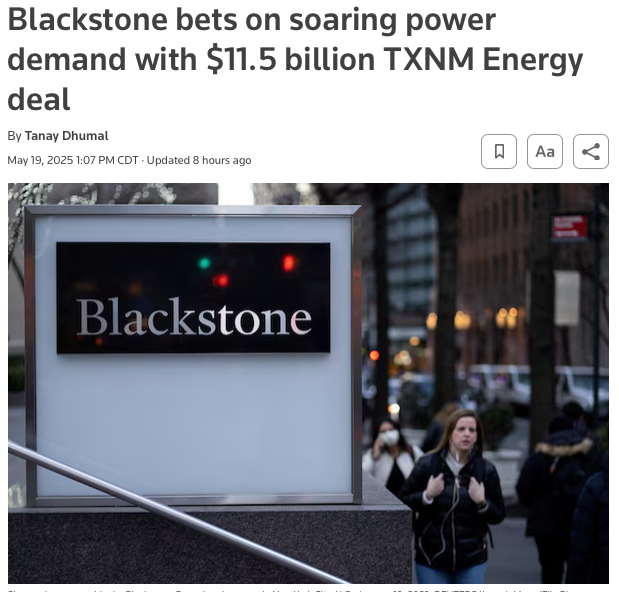 aeberman12's tweet photo. Blackstone is buying into the energy crunch.
TXNM primarily relies on natural gas with rapidly growing wind and solar.
https://t.co/VFhBi8NDjK
#AIEnergyConsumption #DataCenterEnergy #SustainableAI #GreenDataCenters https://t.co/hqjNEeWpHX