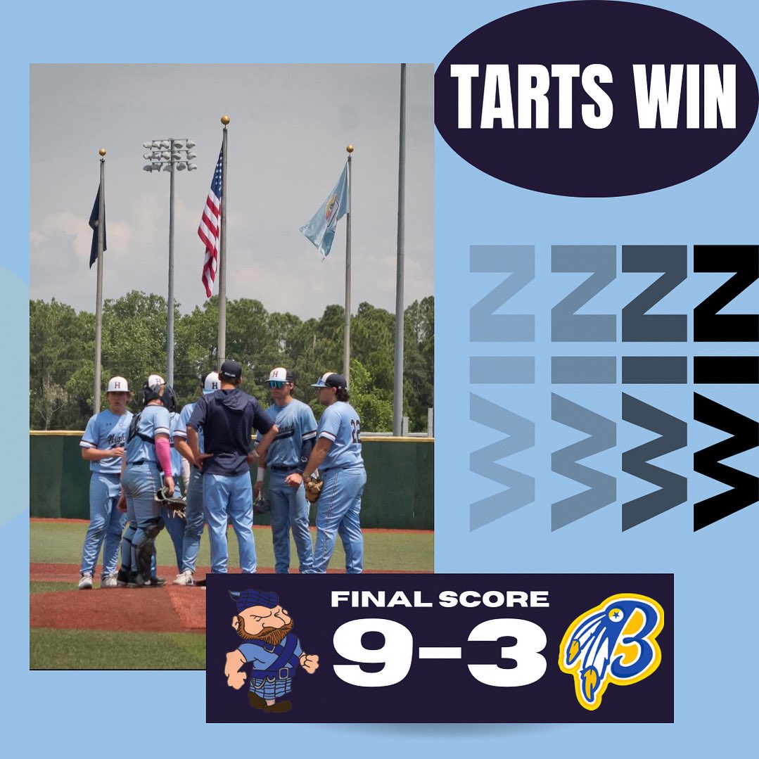 Boys head down to Buena and get the job done. Big days at the plate for <a href="/Mromsteadt/">Mike Romsteadt</a> and Trent Horton while <a href="/LoganD68L/">Logan Davenport</a> picks up the win. Back @ Home tomorrow for SENIOR DAY #RollTarts <a href="/Highland2base/">DJGORE2</a>