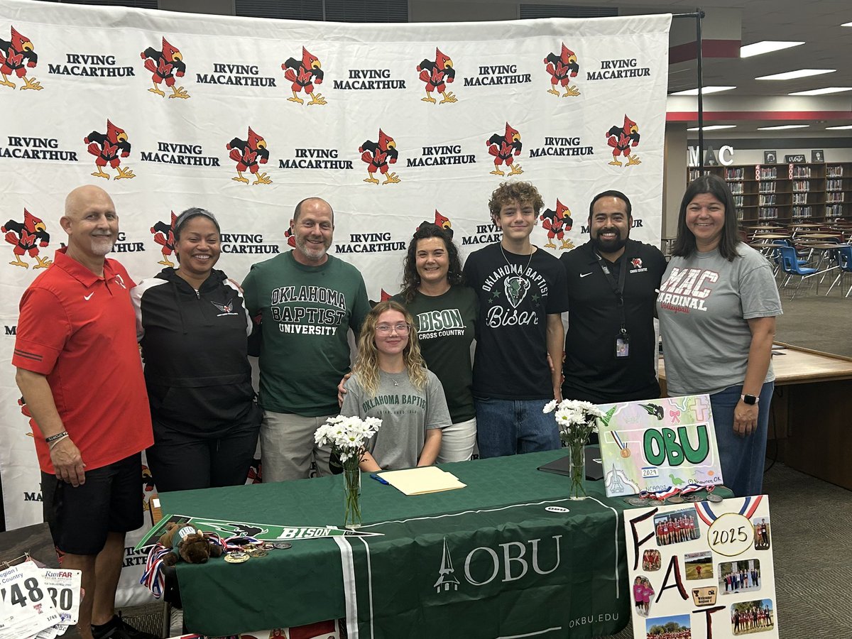 Kevin Farrar (@coachfarrar) on Twitter photo Congrats Faith on all your hard work! Cant wait to watch you grow. Thanks to all the coaches and teachers at <a href="/MacArthurCards/">MacArthur HS</a> who helped in her HS journey. <a href="/IISDAthletics/">Irving ISD Athletics</a> <a href="/IrvingISD/">Irving ISD</a> <a href="/OBU_TrackXC/">OBU Track & Field/XC</a> 🏃♂️ Congrats Faith on all your hard work! Cant wait to watch you grow. Thanks to all the coaches and teachers at <a href="/MacArthurCards/">MacArthur HS</a> who helped in her HS journey. <a href="/IISDAthletics/">Irving ISD Athletics</a> <a href="/IrvingISD/">Irving ISD</a> <a href="/OBU_TrackXC/">OBU Track & Field/XC</a> 🏃♂️