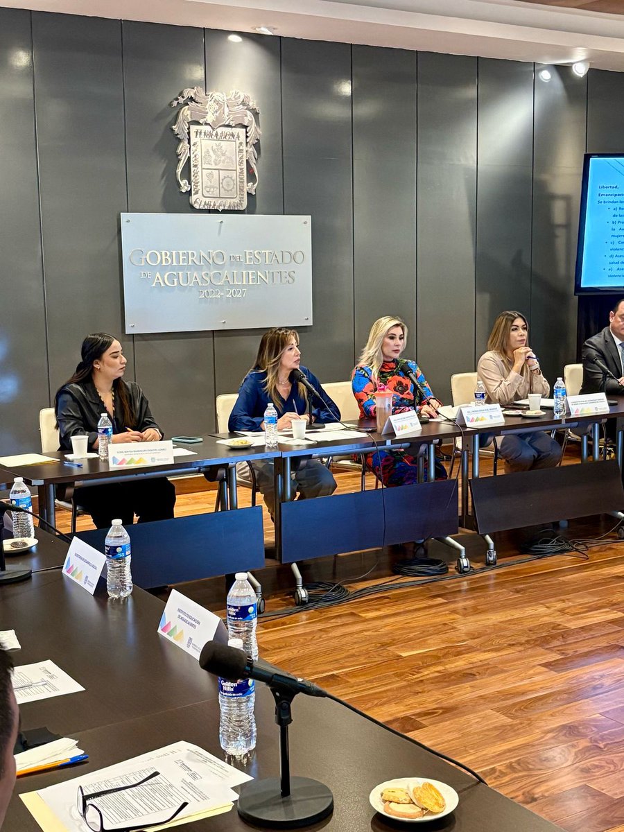 Segunda Junta de Gobierno <a href="/IAMujeres/">Instituto Aguascalentense de las Mujeres</a> #TeQuieroSegura #ElGiganteDeMéxico