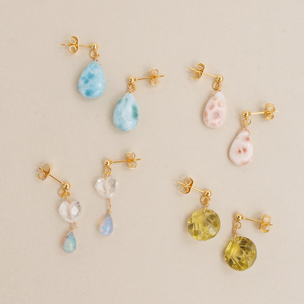 #みんなでシェア企画展  

天然石のきらめきをそっと集めたアクセサリーたち✨  
今日がちょっと嬉しくなる、そんなひとしずくになりますように♡

minne minne.com/@shokoriita
creema creema.jp/c/chocoriita/i…

Thanks♡ <a href="/Lupopo_cafe/">*LUPOPO cafe&gallery* 三軒茶屋の糖質オフのケーキ専門カフェとハンドメイドのお店</a>